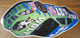 Timber Wolf Mark Green #37 Nascar Metal Tin Race Car Mancave Sign 23x14