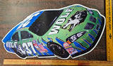 Timber Wolf Mark Green #37 Nascar Metal Tin Race Car Mancave Sign 23x14