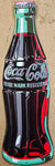 VTG Coca Cola Soda Metal Tin Sign 3D Embossed 21x6 Diner Garage Kitchen Diet Cok