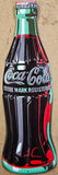 VTG Coca Cola Soda Metal Tin Sign 3D Embossed 21x6 Diner Garage Kitchen Diet Cok