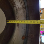 NOS Harley Honda Yamaha Custom Chopper 12 1/2" Rear Roller Fender 15 Gauge Steel