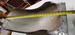 NOS Harley Honda Yamaha Custom Chopper 10 3/4" Rear Strutless Fender 14 Gauge