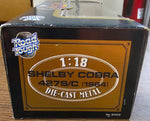 Shelby Cobra 427S/C 1964 1:18 Black Die-Cast Metal Car Collection Rough Road