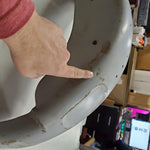 Chopper Harley Bobtail Ironhead Custom Apps Sportster Rear Fender 7" Wide Right