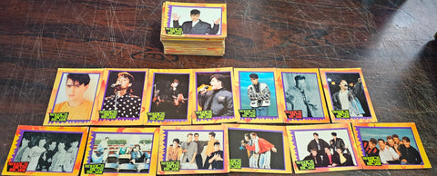VTG 1989 New Kids On The Block Big Step Productions Collectible Trading Cards