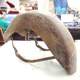 VTG OEM Harley Springer Service Car 45" Flathead WL Front Fender Nice Patina