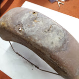 VTG OEM Harley Springer Service Car 45" Flathead WL Front Fender Nice Patina