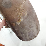 VTG OEM Harley Springer Service Car 45" Flathead WL Front Fender Nice Patina