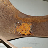 VTG OEM Harley Springer Service Car 45" Flathead WL Front Fender Nice Patina