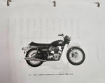 Triumph Factory Workshop Owners Repair Service Book Manual 1973 Trident T150V