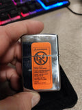 VTG unfired 1996 Zippo Joe Camel Motorcycle High Polish Chrome Cigarette RJRTC