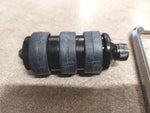 EMGO Buffalo Cushion Shifter Toe Peg Black 07-70145B Sportster Softail