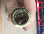 12 Hole Solid Brass Drilled Custom Shift Peg Chopper Softail Dyna Harley Sport