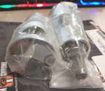 Custom Chrome Handlebar Early Risers 1949-1959 Fl FLH Clamp Mount Set Harley