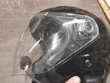 Fulmer Helmet Af-655 DOT Black Face Shield Earpiece Microphone Motorcycle Sport