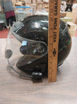 Fulmer Helmet Af-655 DOT Black Face Shield Earpiece Microphone Motorcycle Sport