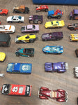 Hot Wheels Mattel 48 Piece Blue Carry Case Cars Trucks Kids Toys Collectibles