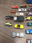 Hot Wheels Mattel 48 Piece Blue Carry Case Cars Trucks Kids Toys Collectibles