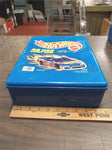 Hot Wheels Mattel 48 Piece Blue Carry Case Cars Trucks Kids Toys Collectibles