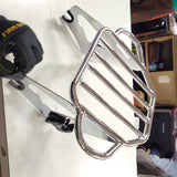 SLMOTO Detachable Two Up Pack Mount Luggage Rack 2009^ Harley FLHR Kin Tour Pack