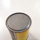 VTG Empty Firma-Plug Red Yellow Tin Can Collectible Wall-Firma INC. Original Tag