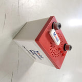 VTG Red White Bl Mobil Oil Premier Poly 9 volt Mini Battery Radio Ori Box 3324F
