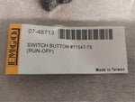 EMGO 07-48713 Run Off Switch Button # 71547-75 Harley Motorcycle Handlebar