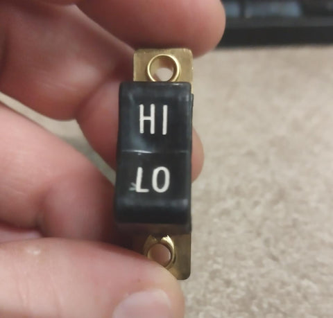 07-48712 Handlebar Harley Hi Low Rocker Style Switch 71546-75 Button Motorcycle