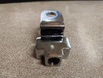 EMGO 07-08461 Universal Chrome Brake Line T-Junction Harley Motorcycles