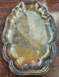 VTG Gorham Newport Silver Plate Heritage YB10 Bread Serving Tray Fluted