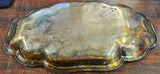 VTG Gorham Newport Silver Plate Heritage YB10 Bread Serving Tray Fluted