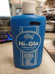 Vtg Broncco Hi-Glo Plastic Polish Aluminum Chrome SS Oil Can 1970's motorcycle