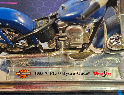 Harley Davidson - ハーレーダビッドソン　1953 74FL Hydra Glide Harley Davidson 1953 74 FL Hydra Glide Collectible By Maisto