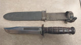 Vintage Ka-Bar USN MKN Sheath Fighting Knife Scabbard Nord 4723 BM Hunting Blade