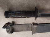 Vintage Ka-Bar USN MKN Sheath Fighting Knife Scabbard Nord 4723 BM Hunting Blade