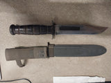 Vintage Ka-Bar USN MKN Sheath Fighting Knife Scabbard Nord 4723 BM Hunting Blade