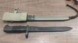 Vintage Spanish Bayonet Original Scabbard Cetme # ET51504C Bolo Sheath Hunting