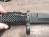 Vintage Spanish Bayonet Original Scabbard Cetme # ET51504C Bolo Sheath Hunting