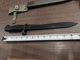Vintage Spanish Bayonet Original Scabbard Cetme # ET51504C Bolo Sheath Hunting