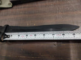 Vintage Spanish Bayonet Original Scabbard Cetme # ET51504C Bolo Sheath Hunting