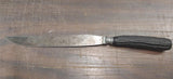 Vintage Cattaraugus Vanadium Knife Sharpener Bone? Handles Leather Holster