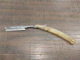 Wreck Hair Sharpener E Weck Co L1C1 NY USA Gold Sparkles Handle Straight Razor