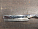 Wreck Hair Sharpener E Weck Co L1C1 NY USA Gold Sparkles Handle Straight Razor