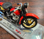 1936 EL Knucklehead V Twin Maisto Scale 1:18 Harley Motorcycle Toy Collectible