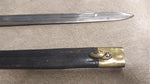 BEHR 180 2 Blade Bayonet Fixed Knife Scabbard WW2 Italian Military