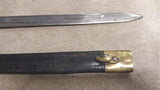 BEHR 180 2 Blade Bayonet Fixed Knife Scabbard WW2 Italian Military