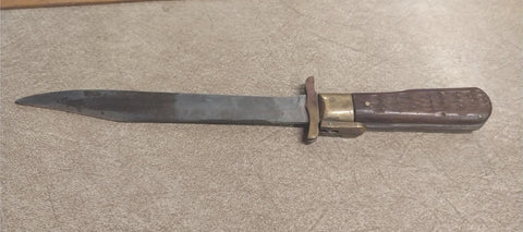 Vtg Large Stainless Steel Folding  Tool Fishing