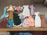 Vintage 1960s Barbie Clothing Dresses Coats Shoes Princess Outfits Jackets
