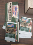 1991 Desert Storm Mixed Educational Collectible Cards lot 300 Plus Wax Cases