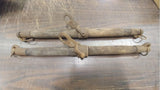 Vtg Antique Farm Hitch Tool Wooden Single Horse Mule Oxen Wagon Harness Plow
